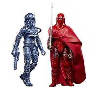 Star Wars - The Black Series - Colección Grafito - Guardia Real del Emperador y Piloto Tie - Figuras de acción a Escala de 15 cm