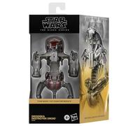 Star Wars The Black Series - Droideka Droide Destructor - Star Wars: La Amenaza Fantasma - Figura Coleccionable Deluxe de 15 cm