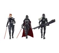 Star Wars The Black Series - Gaming Greats - Segunda Hermana, Cal Kestis, Purge Trooper Jedi: Fallen Order -Pack de 3 Figuras de Acción 15cm Coleccionables - Fans del Videojuego