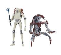 Hasbro Figuras Star Wars Black Series KX Security Droid Enforcer & Droideka Jedi: Survivor 15 cm