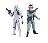 STAR WARS The Black Series Rebel Trooper & Stormtrooper, A New Hope - Figura de acción coleccionable de 6 pulgadas, paquete de 2