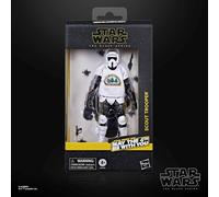 Star Wars The Black Series Scout Trooper, May The 4th Be with You - Figura de acción Coleccionable de 15 cm