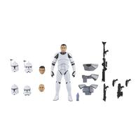 Star Wars The Black Series, Set Clone Trooper, Guerra de los Clones, Figura de acción Premium Coleccionable de 15 cm