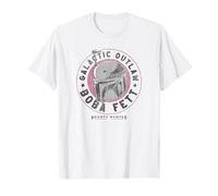 Star Wars The Book Of Boba Fett Helmet Galactic Outlaw Logo Camiseta