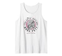 Star Wars The Book Of Boba Fett Helmet Galactic Outlaw Logo Camiseta sin Mangas
