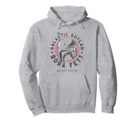 Star Wars The Book Of Boba Fett Helmet Galactic Outlaw Logo Sudadera con Capucha