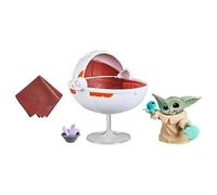 Star Wars The Bounty Collection Grogu's Hover-Pram Pack The Child Figura Coleccionable a Escala de 5 cm, niños a Partir de 4 años