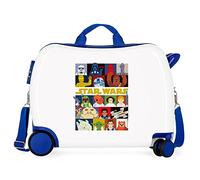 Star wars The Child Characters Maleta Infantil Blanco 50x38x20 cms Rígida ABS Cierre de combinación Lateral 34L 1,8 kgs 4 Ruedas Dobles Equipaje Mano