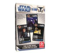 Star Wars: The Clone Wars 3 Card Match imprescindible caja de excelente calidad
