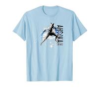 Star Wars: The Clone Wars Ahsoka Tano Action Up Camiseta, Hombre, Azul Bebé, XXL