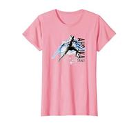 Star Wars: The Clone Wars Ahsoka Tano Action Up Camiseta, Mujer, Rosado, S