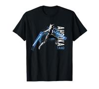 Star Wars The Clone Wars Ahsoka Tano Dual Lightsabers Camiseta
