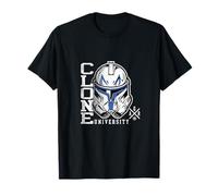 Star Wars The Clone Wars Captain Rex Clone University Camiseta