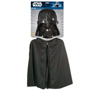 Star Wars The Clone Wars Darth Vader Niños Máscar Capa Disfraz Carnaval Nuevo