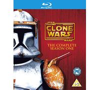 Star Wars The Clone Wars Season 1 (3 Blu-Ray) [Edizione: Regno Unito] [Reino Unido] [Blu-ray]