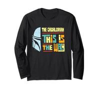 Star Wars The Dadalorian This is The Way Father's Day Gift Manga Larga