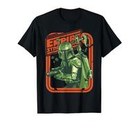 Star Wars The Empire Strikes Back Boba Fett Modern Portrait Camiseta