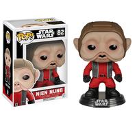 Star Wars The Force Awakens Nien Nunb 3.75" Figura De Vinilo Pop Bobble-Head