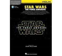 Star Wars: the Force Awakens (Violin) Violon +Enregistrements Online (Instrumental Play Along)