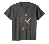 Star Wars The Last Jedi Kylo REN Shadow Camiseta, Niños, Asfalto, 12 años