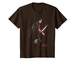 Star Wars The Last Jedi Kylo REN Shadow Camiseta, Niños, Marrón, 3 años
