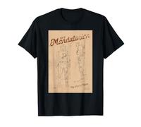 Star Wars The Mandalorian Action Figure Diagram Camiseta