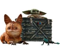 Hot Toys 1:6 Grogu Figura Set - El Mandaloriano