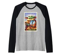 Star Wars: The Mandalorian and Grogu Bounty Hunter Card #31 Camiseta Manga Raglan