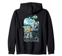 Star Wars: The Mandalorian and Grogu Galaxy's Most Wanted Sudadera con Capucha
