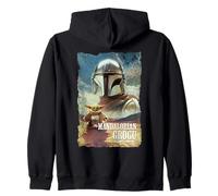 Star Wars The Mandalorian and Grogu Movie Classic Poster Art Sudadera con Capucha