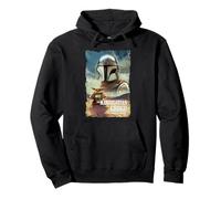 Star Wars The Mandalorian and Grogu Movie Classic Poster Art Sudadera con Capucha
