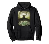 Star Wars The Mandalorian and Grogu Movie Meditating Poster Sudadera con Capucha
