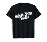 Star Wars The Mandalorian and Grogu Official B&W Movie Logo Camiseta