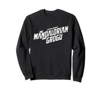 Star Wars The Mandalorian and Grogu Official B&W Movie Logo Sudadera
