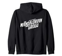 Star Wars The Mandalorian and Grogu Official B&W Movie Logo Sudadera con Capucha