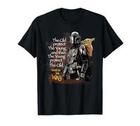 Star Wars The Mandalorian and Grogu Old Protect The Young Camiseta