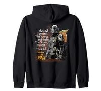 Star Wars The Mandalorian and Grogu Old Protect The Young Sudadera con Capucha