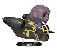 Funko Pop! Rides Deluxe: Star Wars - The Mandalorian and Grogu - Zeb Orrelios in The Razor Crest - Figura de Vinilo Coleccionable - Idea de Regalo - Mercancía Oficial - Juguetes para niños y Adultos