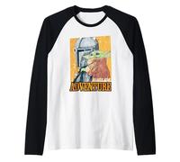 Star Wars: The Mandalorian and Grogu Ready for Adventure Camiseta Manga Raglan