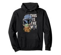 Star Wars The Mandalorian and Grogu This is The Way Graphic Sudadera con Capucha