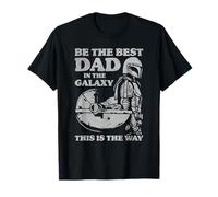 Star Wars The Mandalorian And The Child Father's Day Best Camiseta