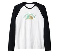 Star Wars: The Mandalorian Baby Yoda Sleepy Precious Bounty Camiseta Manga Raglan