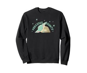 Star Wars: The Mandalorian Baby Yoda Sleepy Precious Bounty Sudadera, Unisex para Adultos, Negro, S