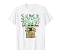 Star Wars: The Mandalorian Baby Yoda Snack Time Yet? Cute Camiseta