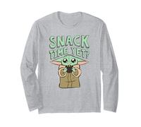 Star Wars: The Mandalorian Baby Yoda Snack Time Yet? Cute Manga Larga