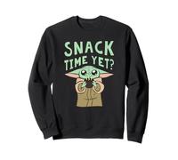 Star Wars: The Mandalorian Baby Yoda Snack Time Yet? Cute Sudadera