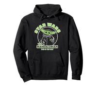 Star Wars: The Mandalorian Baby Yoda This Is The Way Logo Sudadera con Capucha