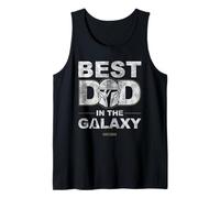Star Wars The Mandalorian Best Dad in The Galaxy Camiseta sin Mangas