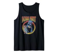 Star Wars: The Mandalorian Boba Fett Vintage Side Profile Camiseta sin Mangas