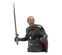Star Wars The Mandalorian Busto 1/6 Moff Gideon Fcbd 2022 Esclusiva 18 Cm Gentle